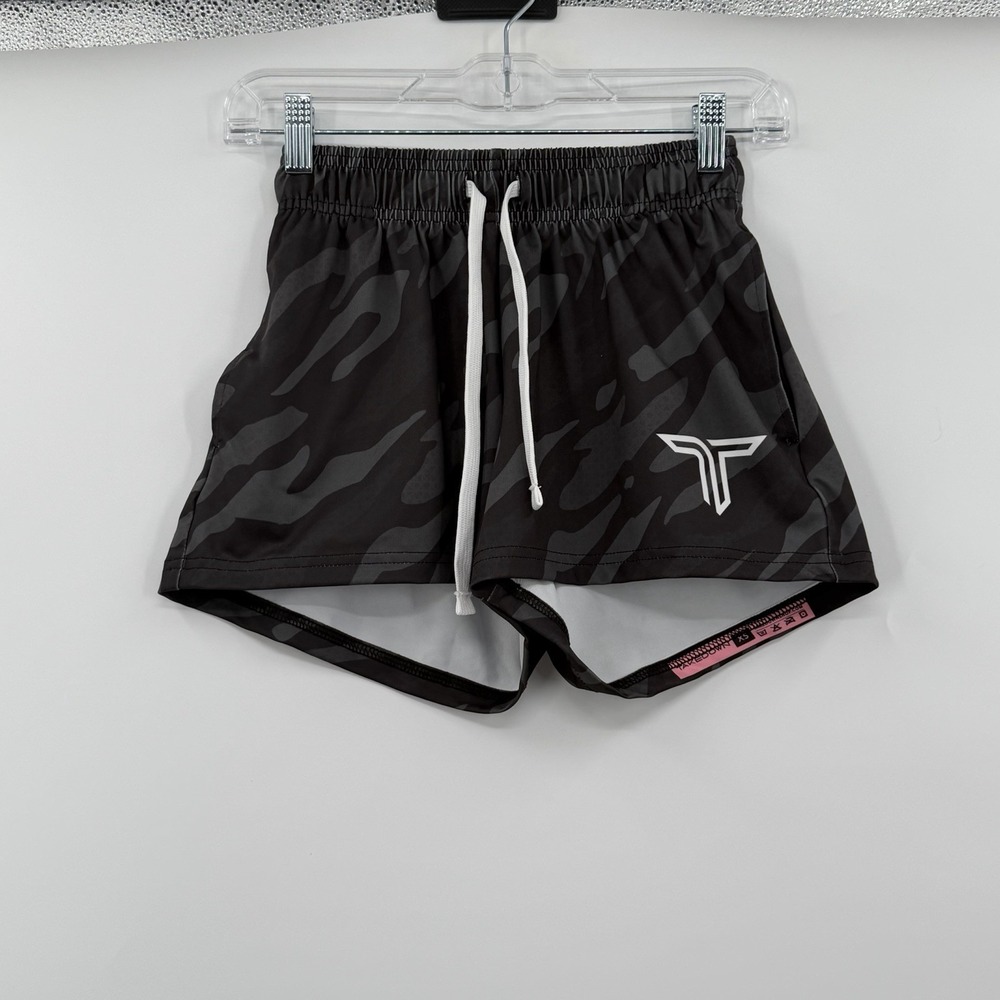 Takedown ~ Women's Stretch Sportswear Urban Camo Fighter Gym Shorts - Size Xs